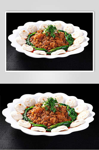 蒸菜锅魁粉蒸牛肉食品图片