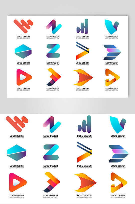 图标现代化创意logo素材