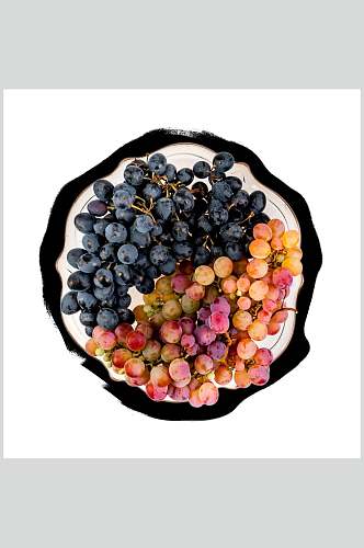 有机葡萄食物水果素材