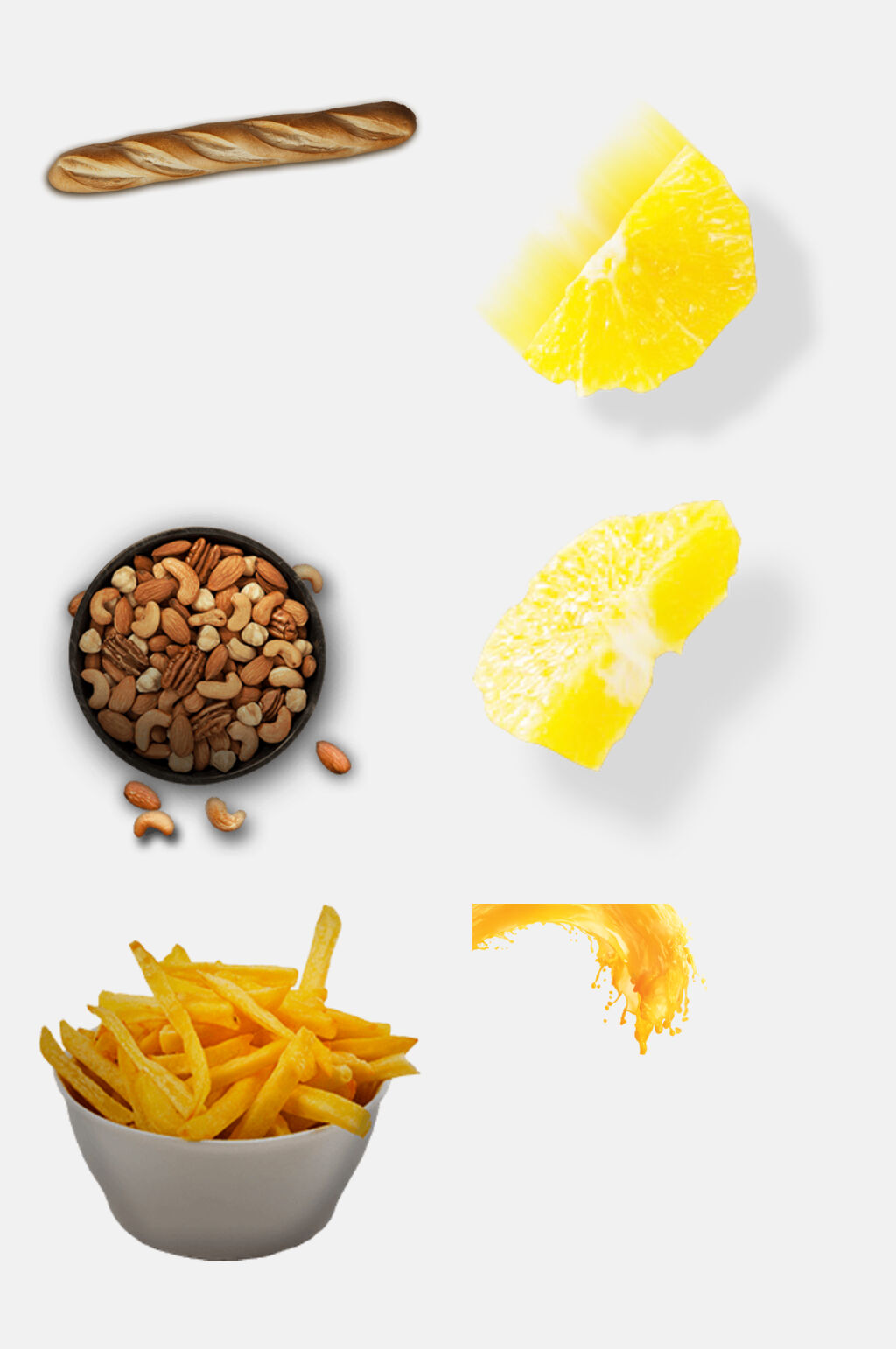 清新新鲜果蔬食材免抠素材素材