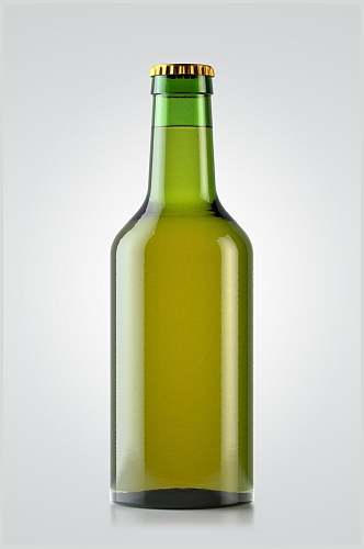 绿色透明瓶装样机