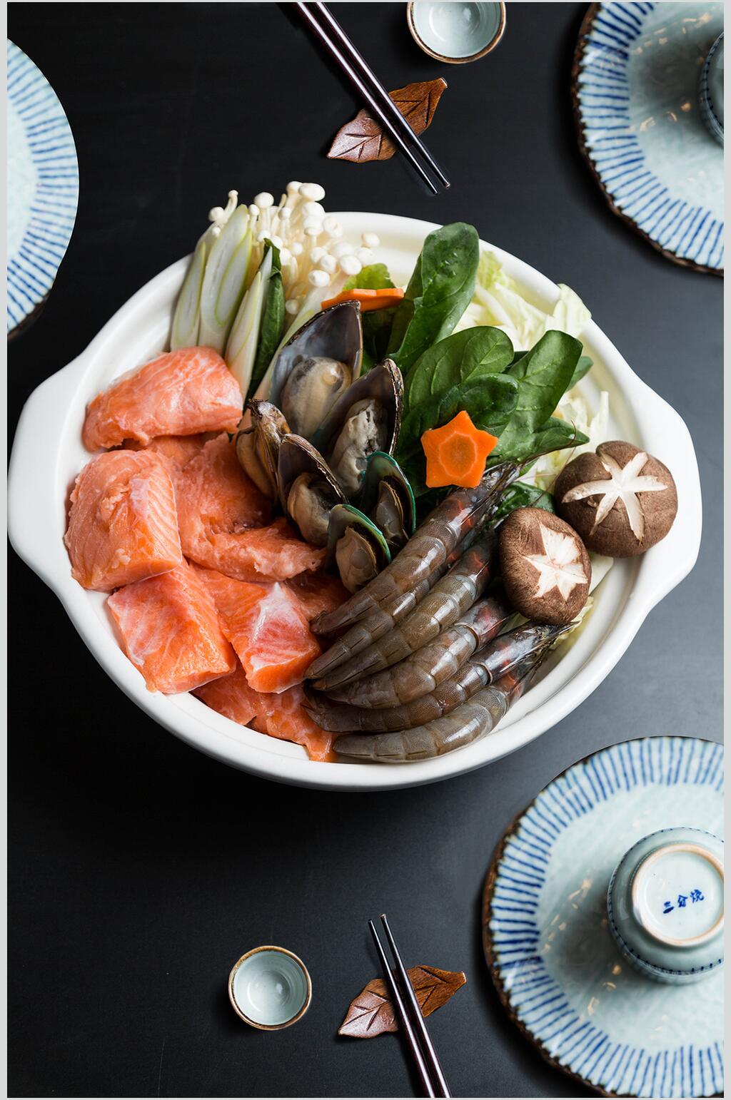 精品海鲜美食甜品水果摄影图素材