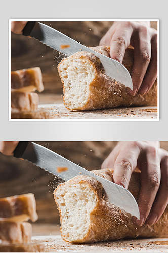 营养健康烘焙面包餐饮宣传图片