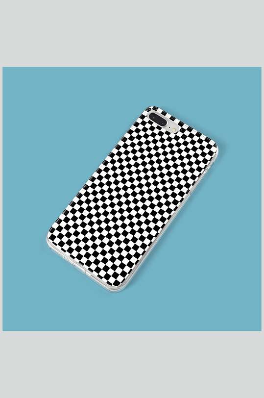 时尚苹果手机壳贴图样机