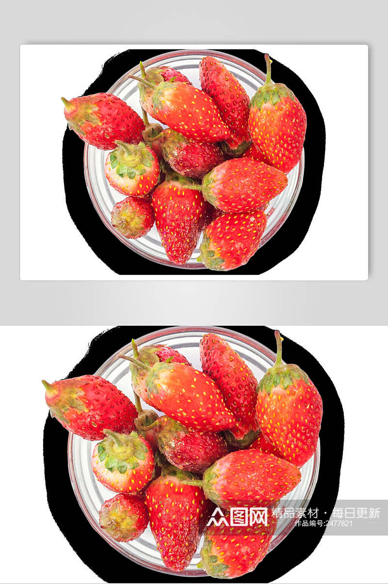 草莓食物水果素材素材