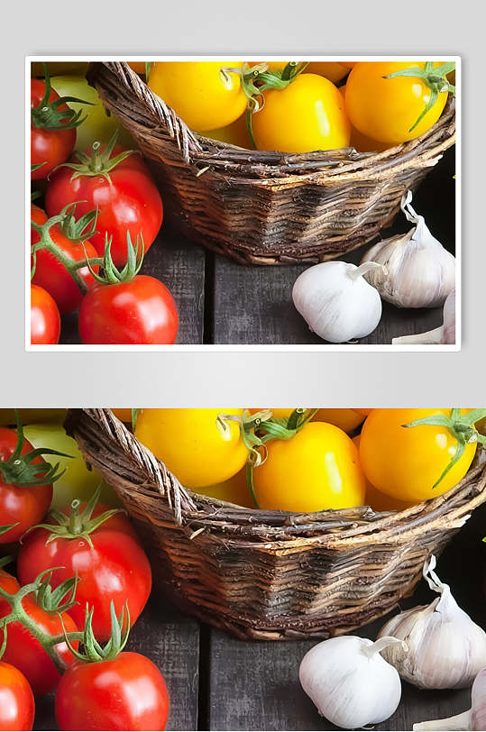 新鲜水果蔬菜摄影图