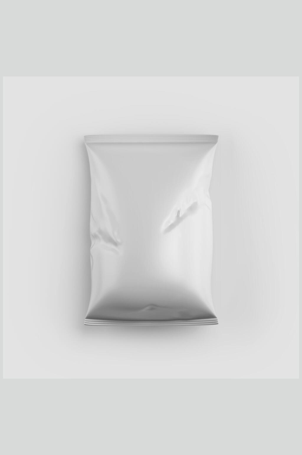 锡箔纸食物包装样机素材