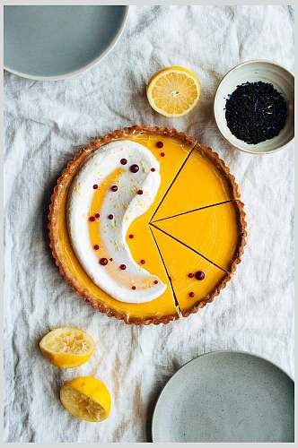 创意蛋糕美食甜品水果摄影图