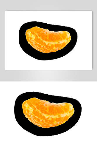 橘子瓣食物水果素材
