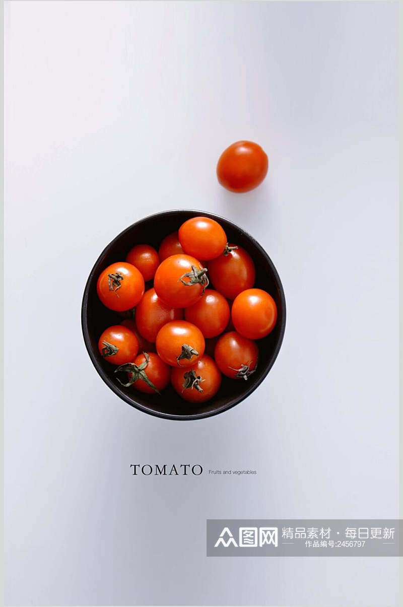 精品西红柿食物水果摄影图素材