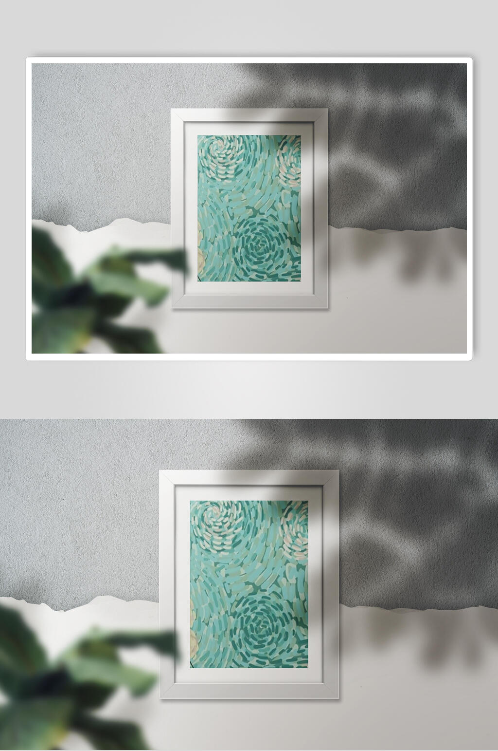 简约画框样机素材