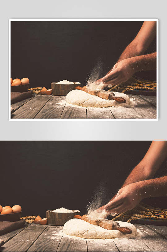 烘焙面包餐饮宣传图片