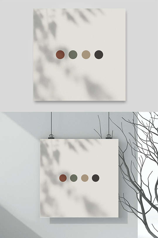 时尚INS风艺术抽象背景