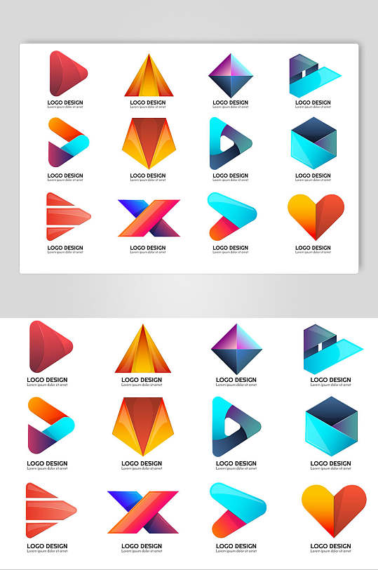 图标现代化创意logo素材