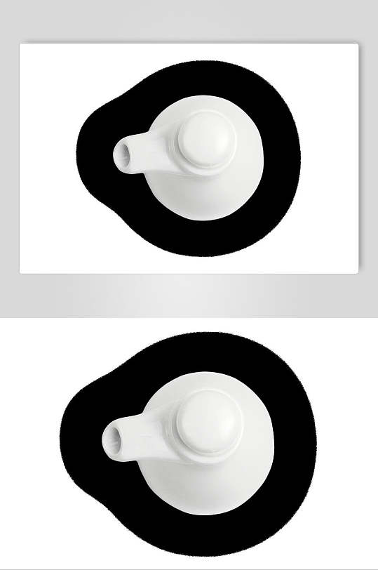 茶壶餐具叉勺素材
