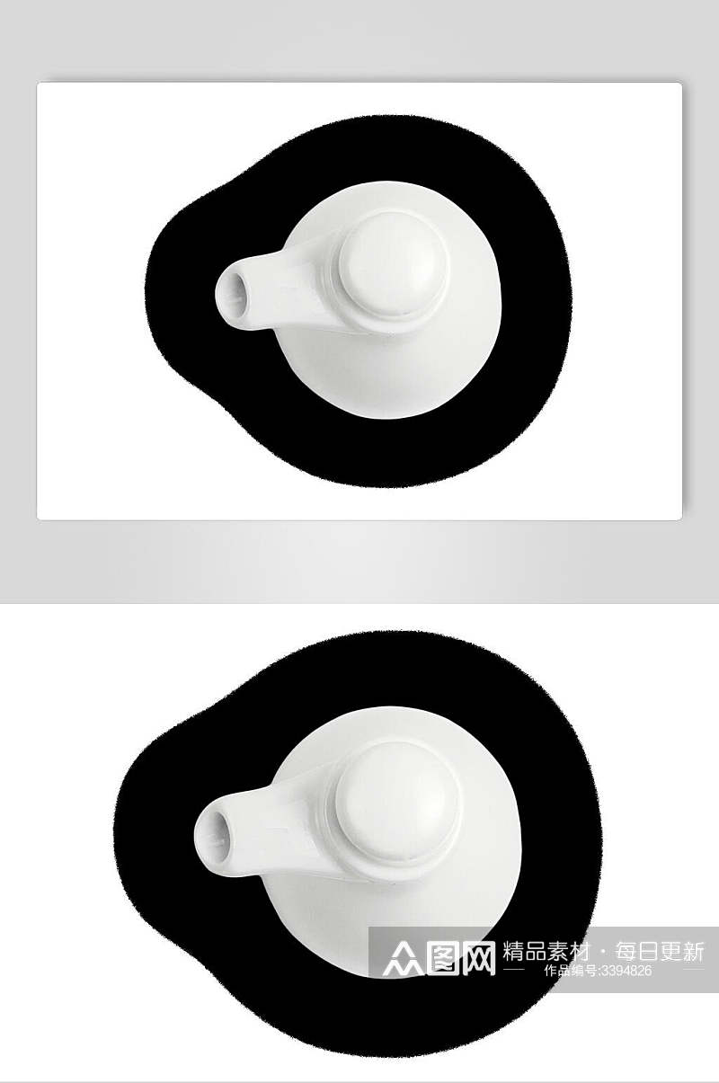 茶壶餐具叉勺素材素材