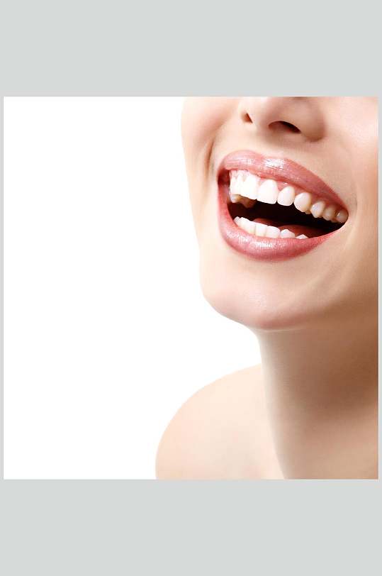 美白健齿关爱口腔健康牙齿图片