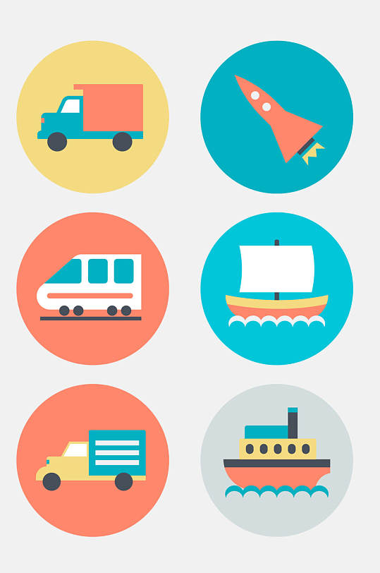 交通物流图标图片-交通物流图标设计素材-交通物流图标模板下载-众图