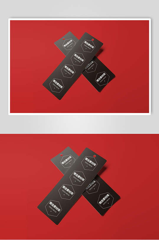 黑色挂牌文创产品样机