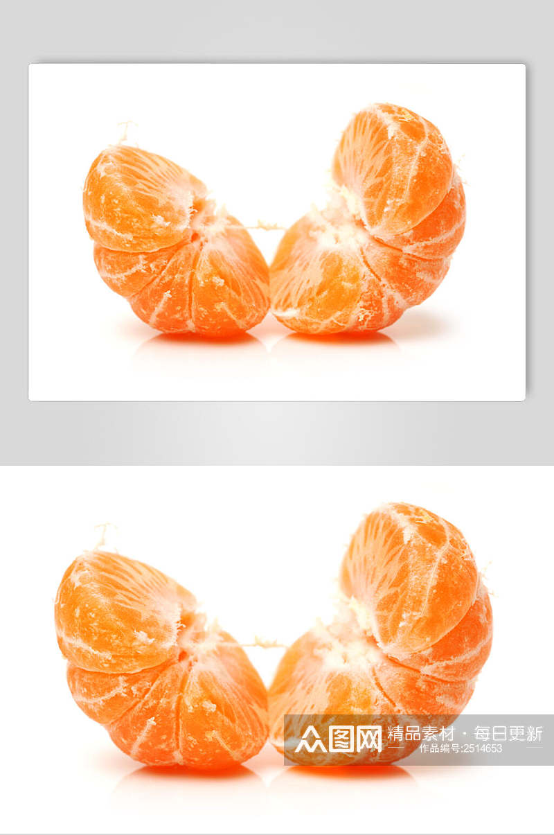 甜蜜橘子食品图片素材