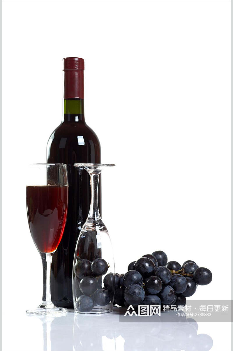 品质干红葡萄酒图片素材
