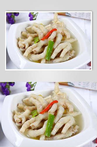新鲜泡椒凤爪食品图片