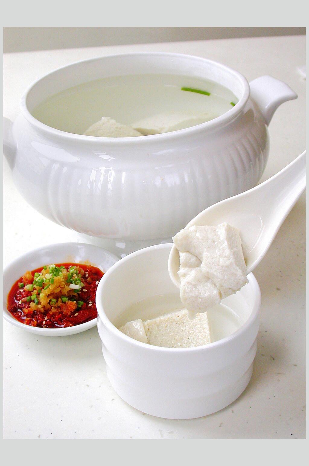 汤品豆腐脑豆花图片素材
