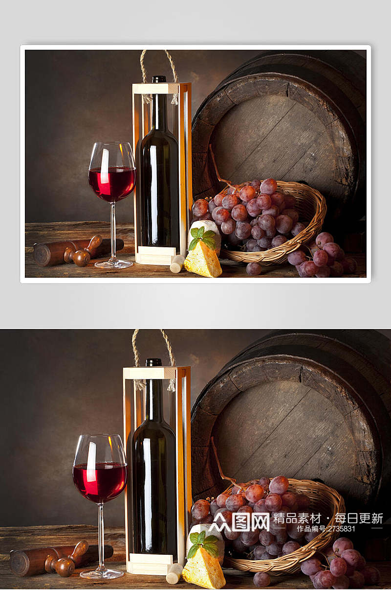 红酒干红葡萄酒图片素材