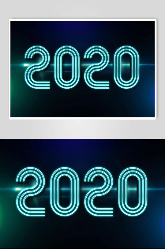 2020年立体字素材