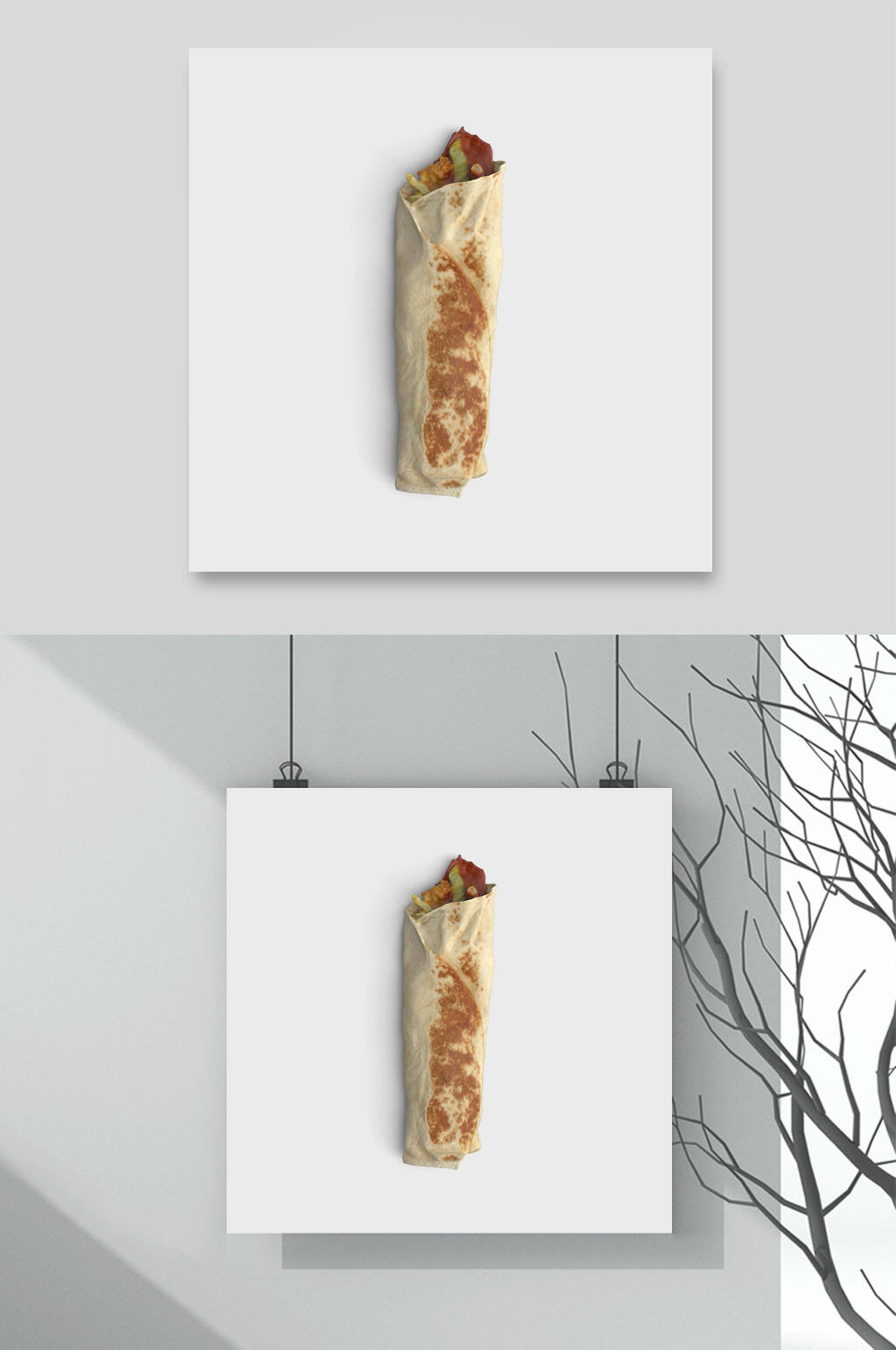 煎饼春卷美食食物甜品素材素材