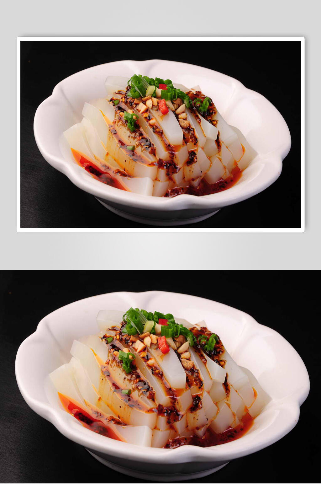 招牌香辣川北凉粉美食图片素材