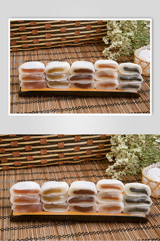 冰皮元宵汤圆美食图片