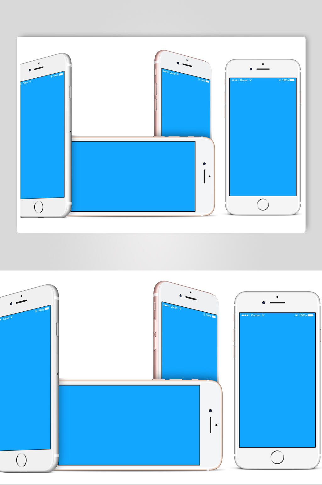 经典iPhone手机样机素材