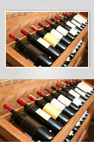 酒窖干红葡萄酒图片