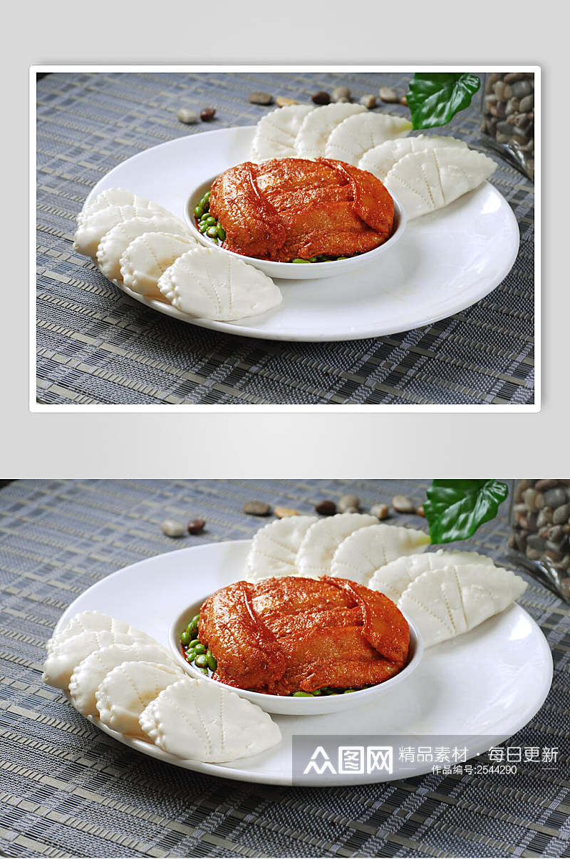 热河饼粉蒸肉高清图片素材