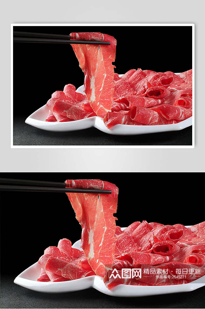 肥牛澳洲极品肥牛王食品高清图片素材