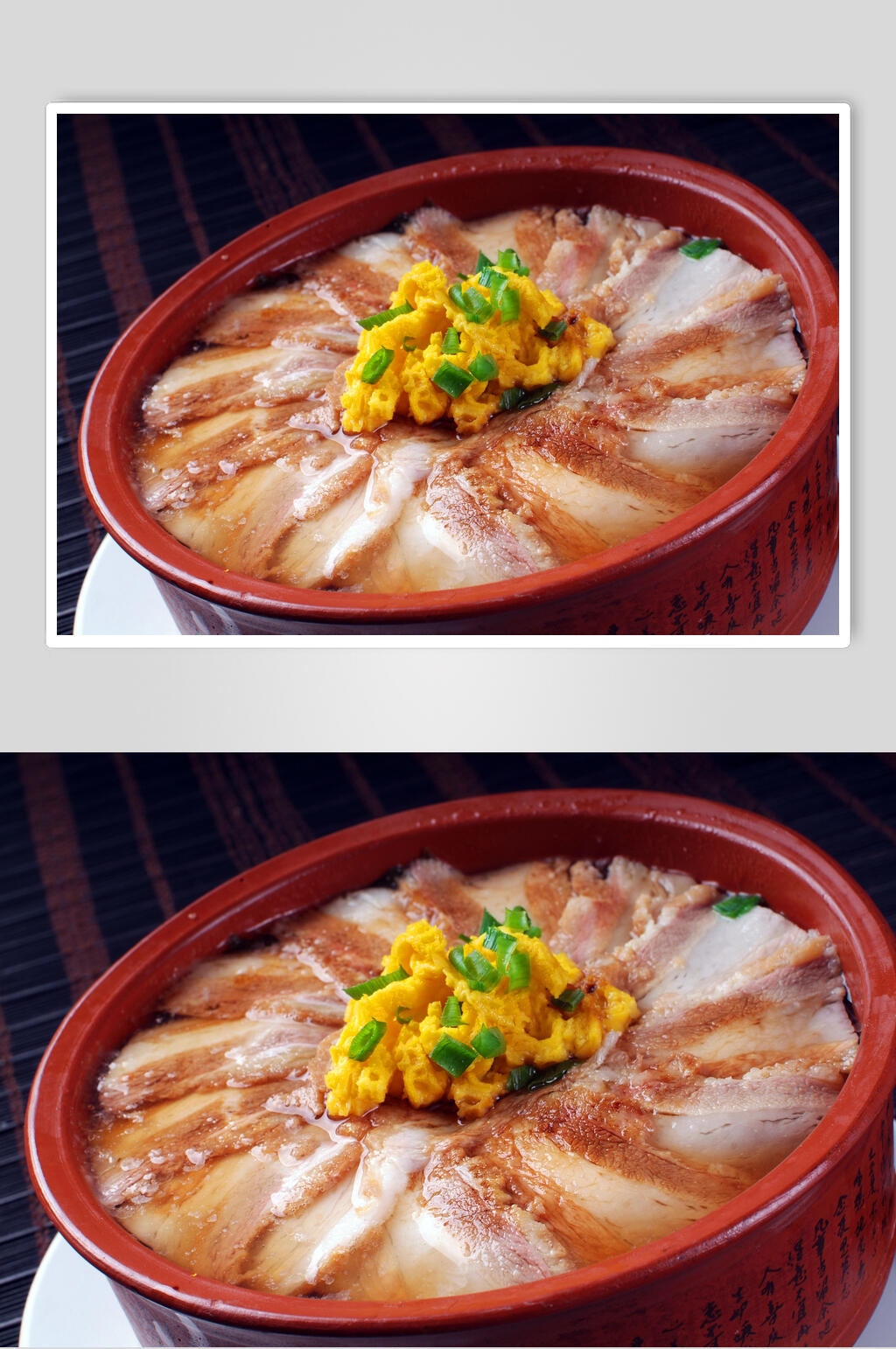 蒸风味镶碗美食图片素材