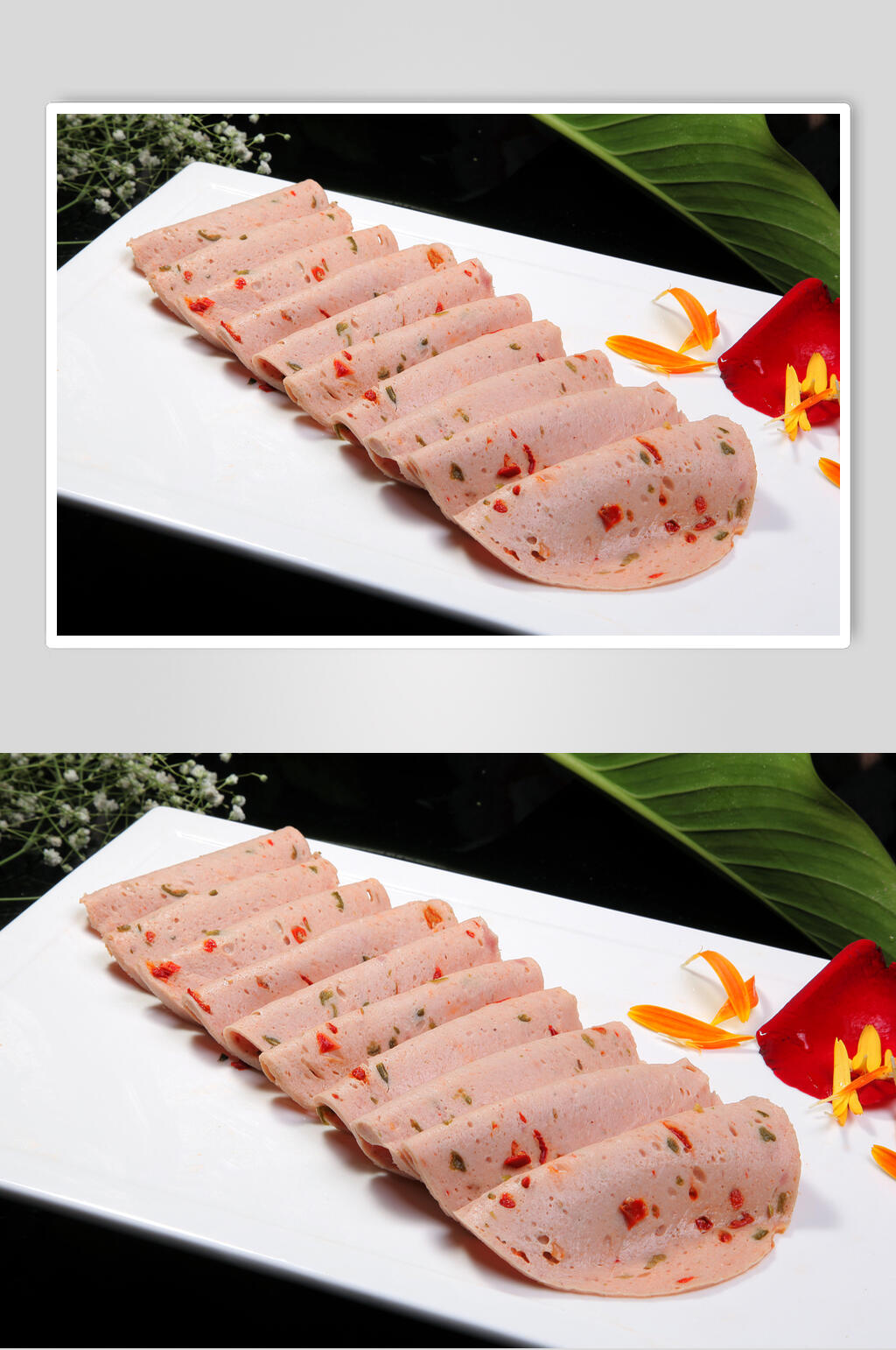 肉丸片食物高清图片素材