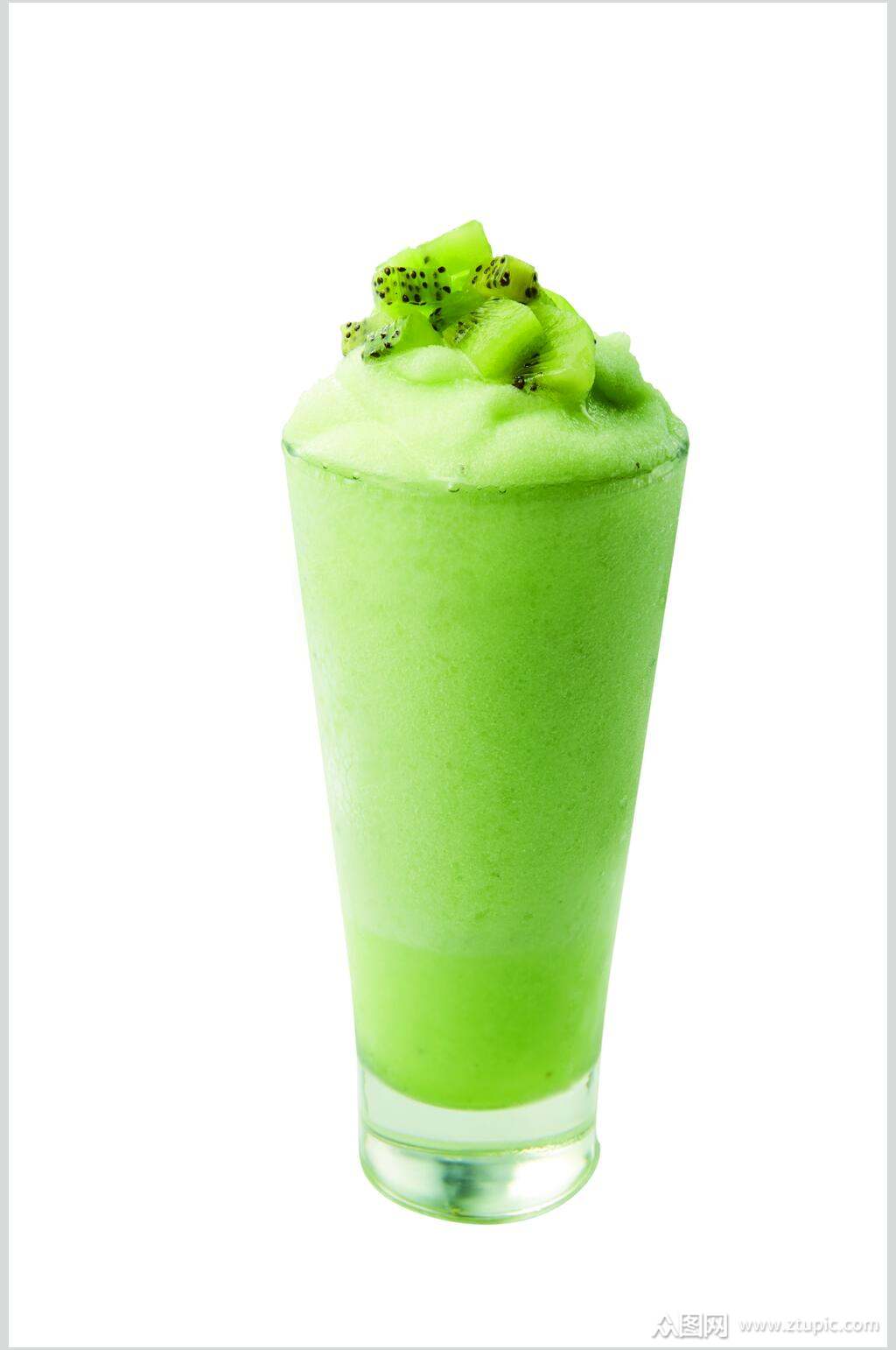 清新白底冰沙摄影图片