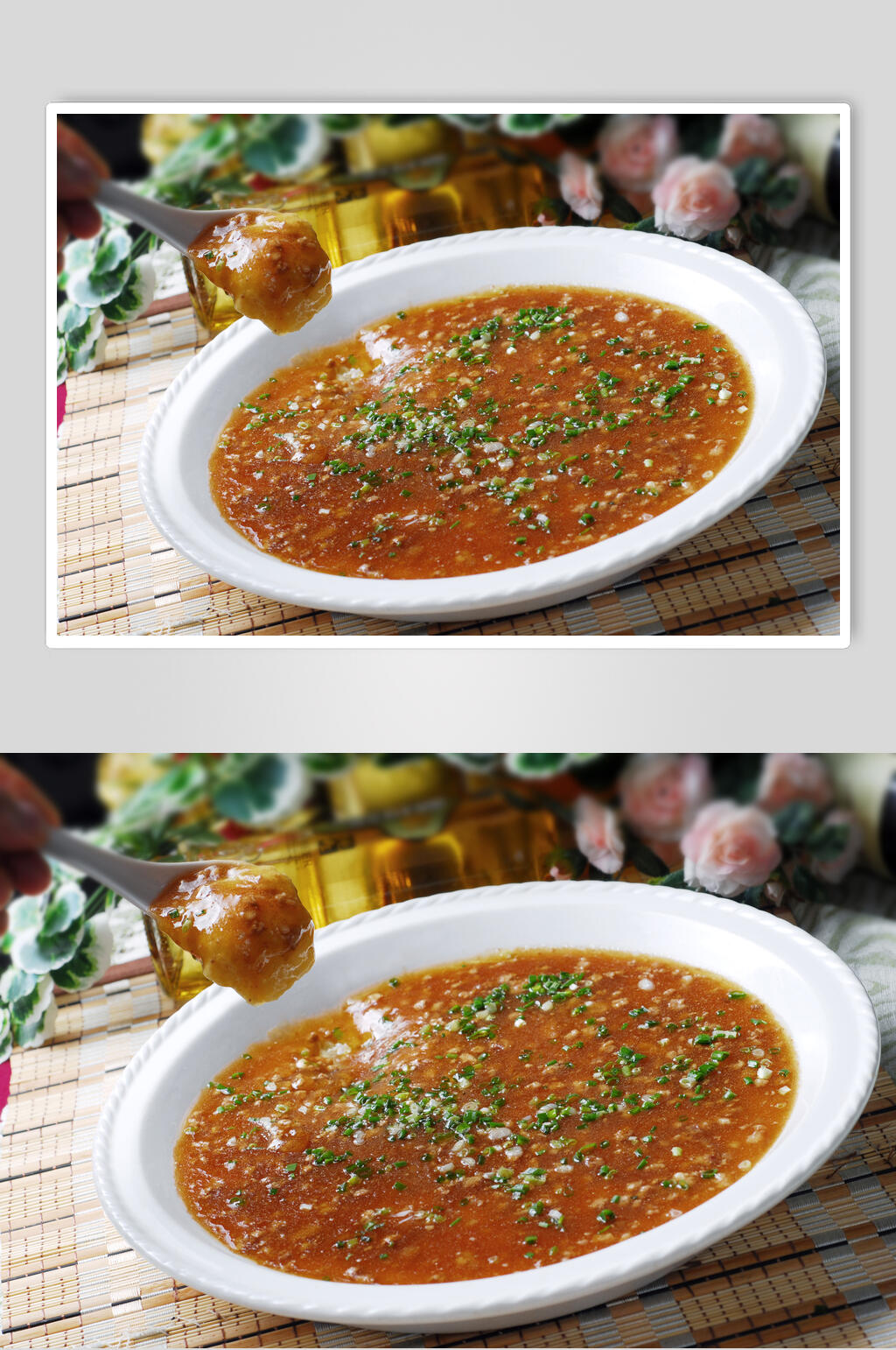 蒸菜肉绍蒸蛋美食图片素材