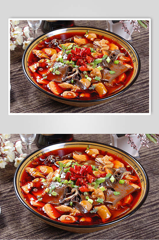 食物毛血旺食品摄影图片-众图网