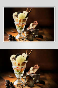 时尚食物冰淇淋食品摄影图片