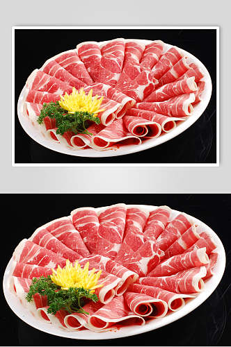 皇牛极眼肉食品摄影图片