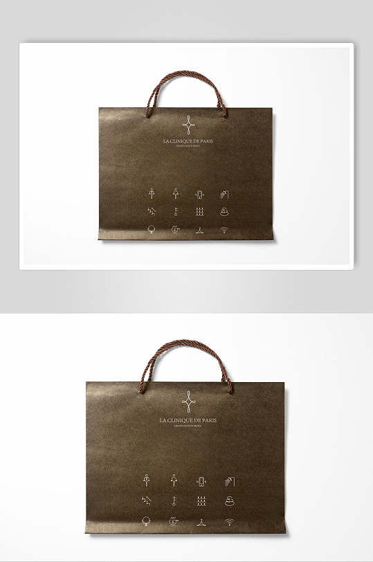 品牌设计VI手册应用手提袋样机