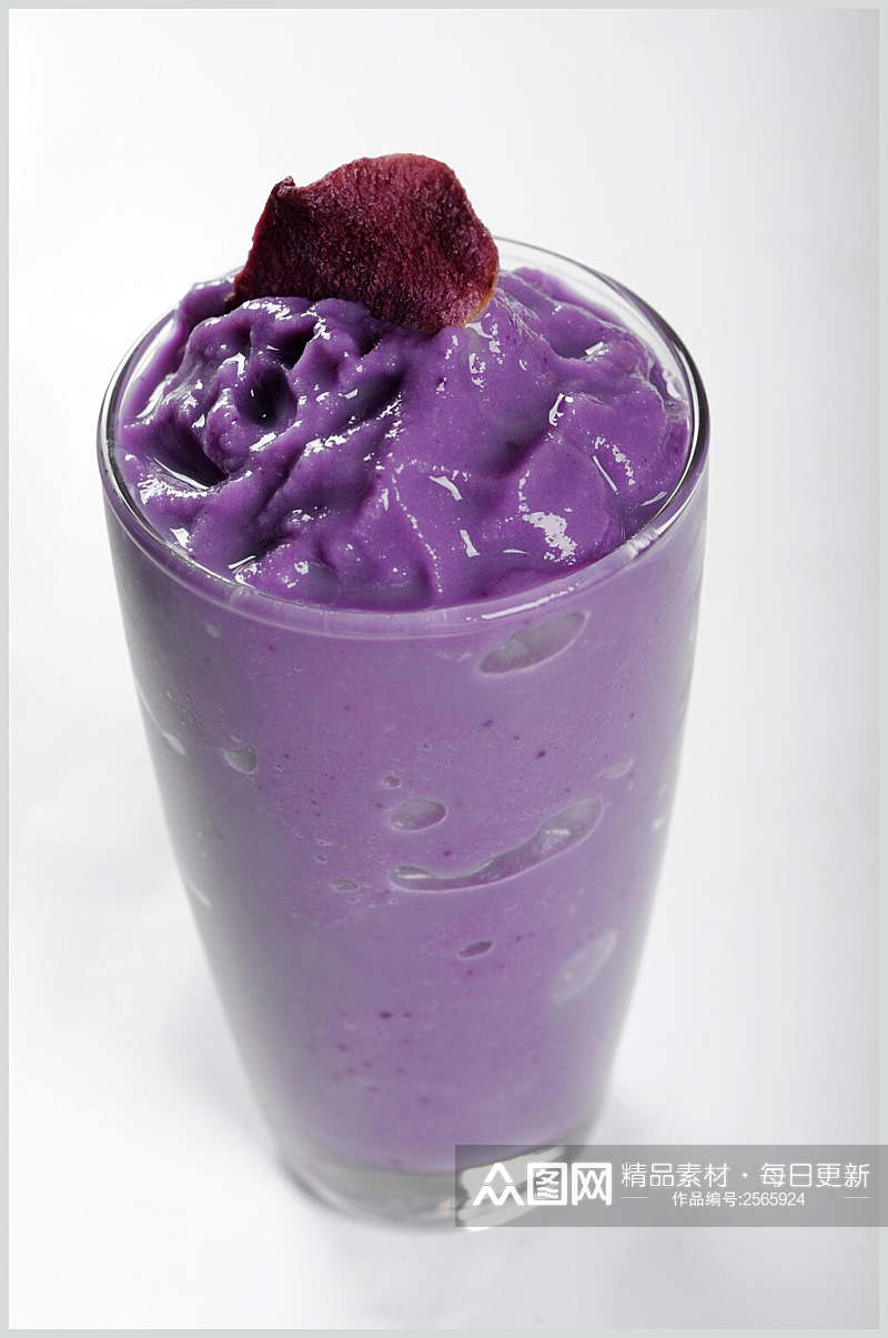 紫色冰沙高清图片素材