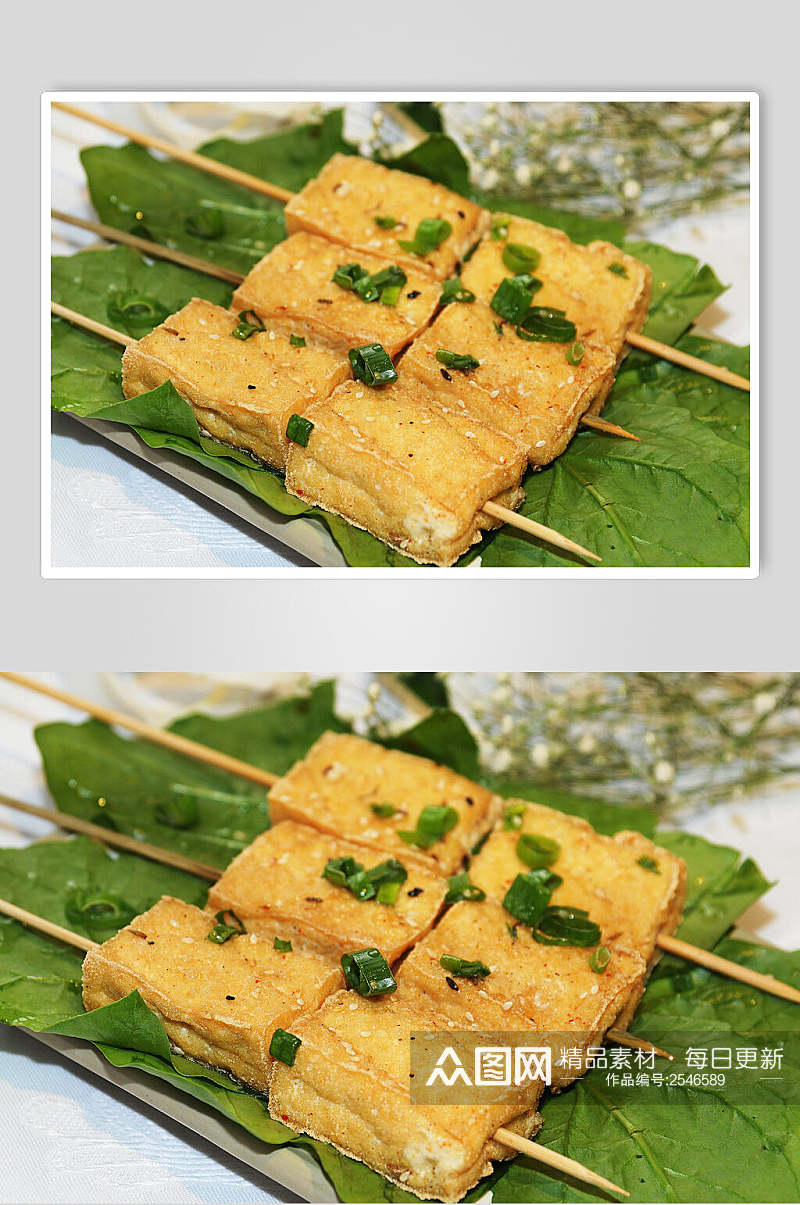 油豆腐烧烤串串美食高清图片素材