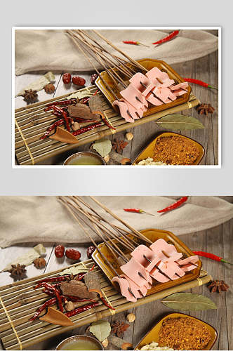 火腿串串菜品图片