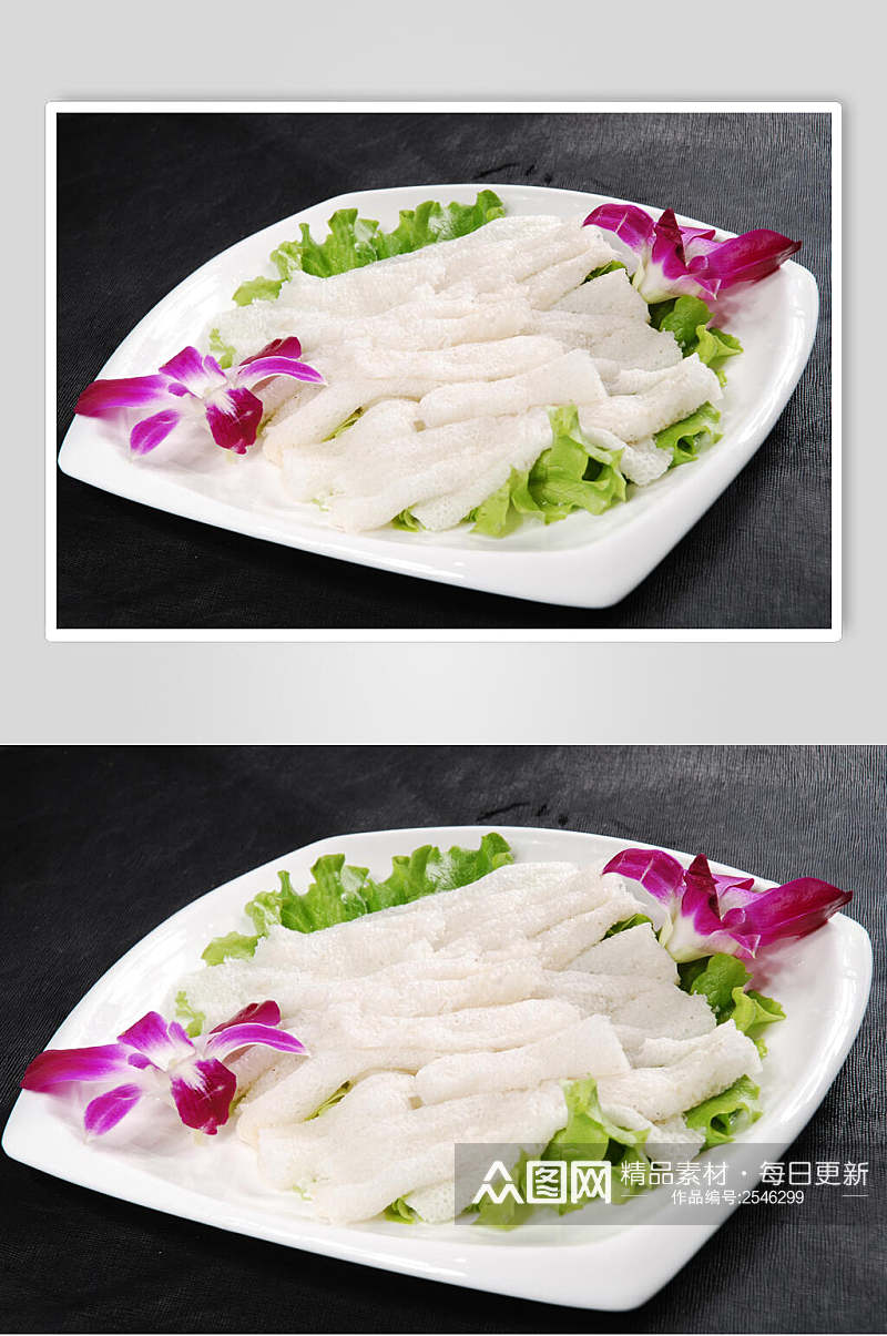 鲜竹荪食物摄影图片素材