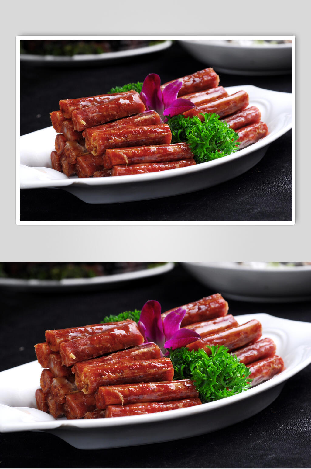广味香肠食品摄影图片素材