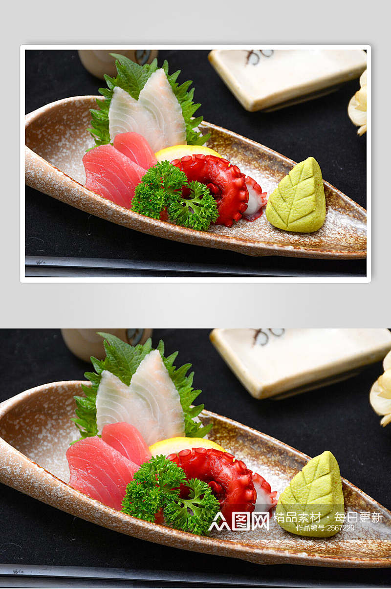 招牌海鲜刺身寿司餐饮图片素材